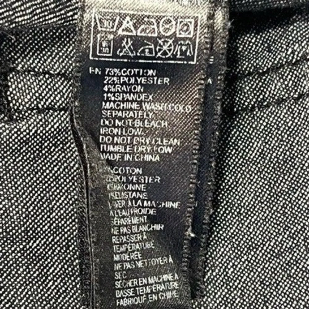 Forever 21 Denim Bootcut Jeans Dark Wash Black Denim Jeans Lightweight  Size‎ 6